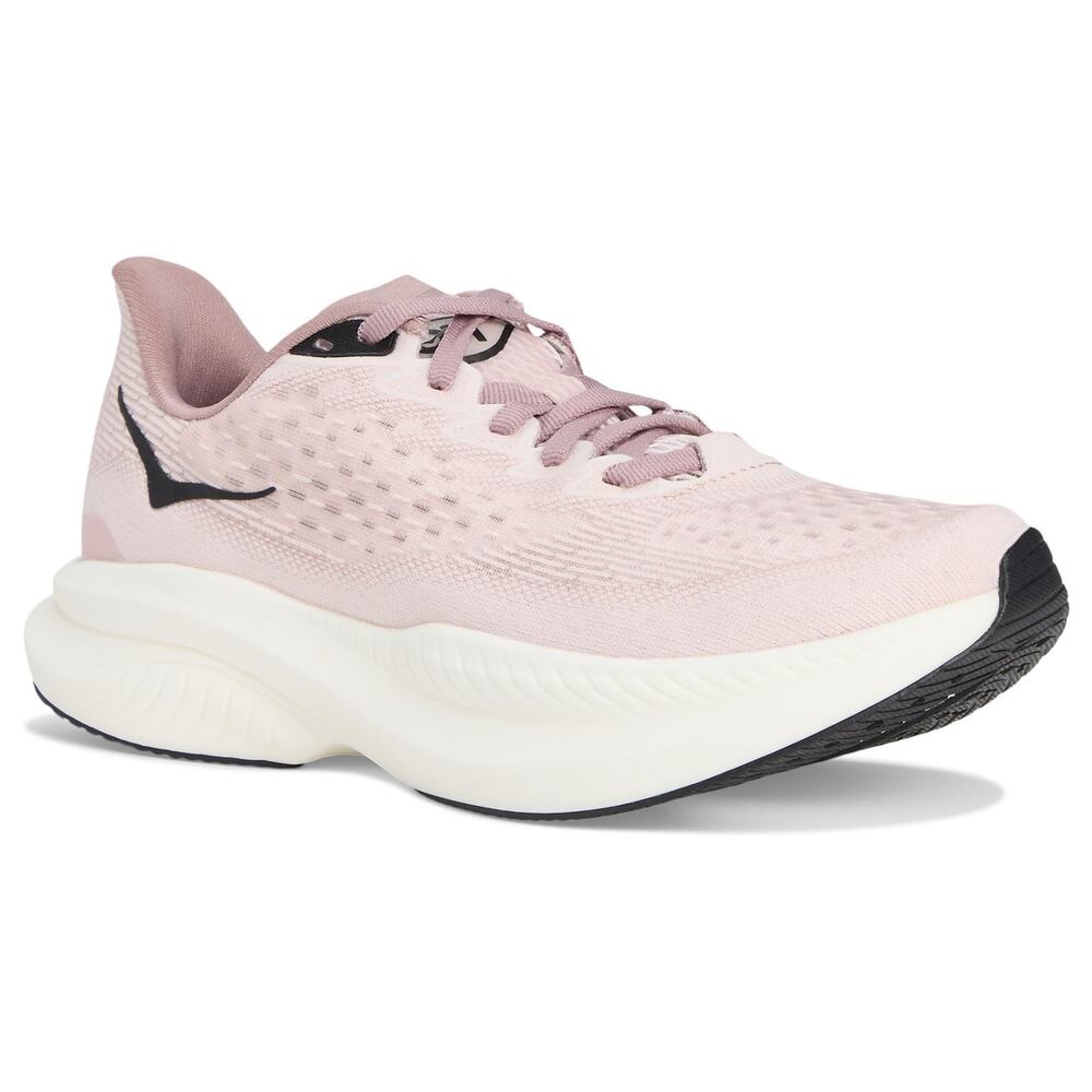 NWT Hoka Women Mach 6 Running Shoes Cosmic Pearl/Quartzite size7.5 M